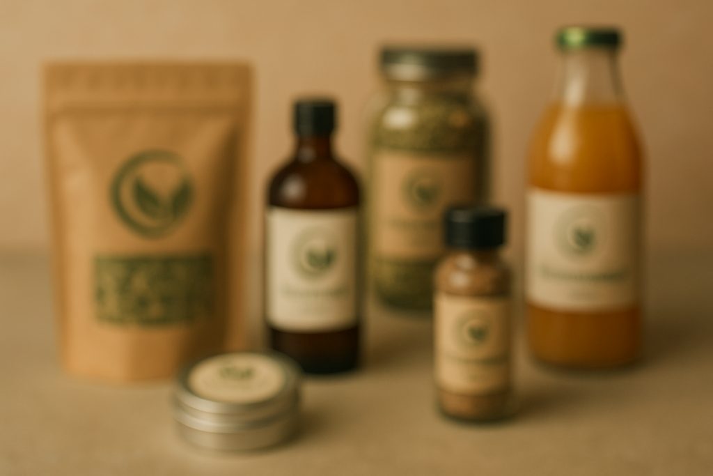 KräuterKraft: Produktpalette