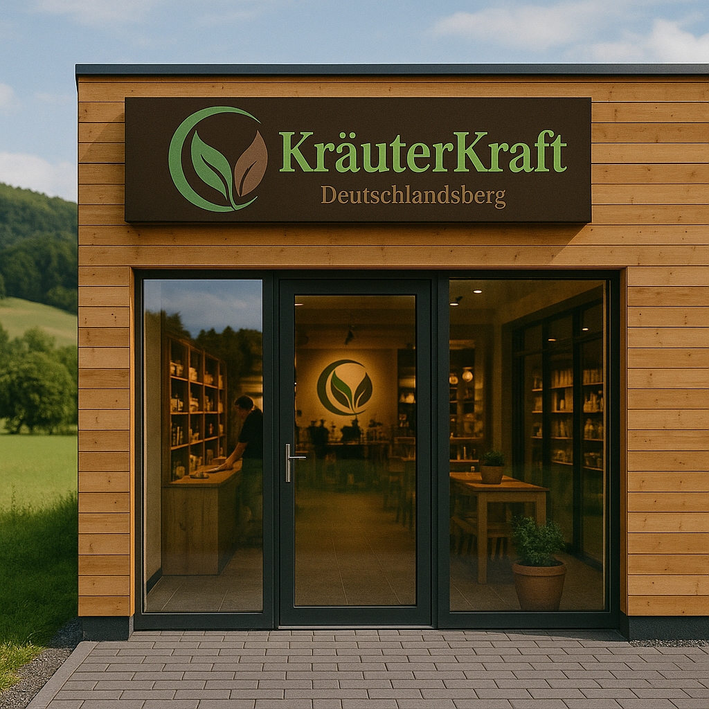 KräuterKraft - Store-Eingang
